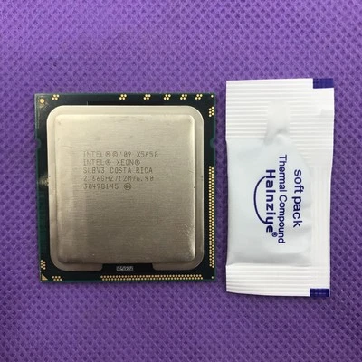 CPU Intel Xeon X5650 2.66GHz/12MB/6.40GT/s 95W LGA1366 Socket B Processor CPU - Image 1 of 3