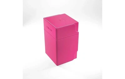 GAMEGENIC WATCHTOWER 100+ CONVERTIBLE DECK BOX PINK HOLDS 100 CARDS NEW - Image 1 of 3