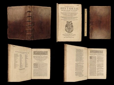 1589 Glandorp History of ROME Onomasticon Prosopography Cicero Nepos Ovid FOLIO - Image 1 of 4