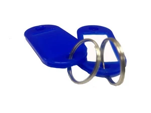 100pk Secure Key Storage Cabinet organizer Box Tag ID Label Key Ring Spit Ring - Picture 1 of 3