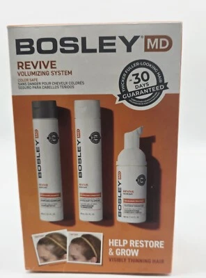 Bosley Revive Sistema Voluminizador Color Seguro 30 días KIT Champú, Acondicionador y Tx Foto 1 de 4