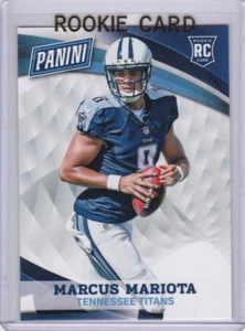MARCUS MARIOTA RC 2015 Panini TITANS FOOTBALL ROOKIE CARD Tennessee #8 LE - Picture 1 of 2