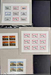 Estampillas postales de Estados Unidos $300+correos aéreos de alto valor nominal, paneles, bloques de placas, etcétera... - Imagen 1 de 16