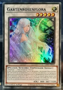 Yu-Gi-Oh! Gartenrosenflora Super Rare LIOV-DE036 1. Auflage (Near Mint) - Bild 1 von 1
