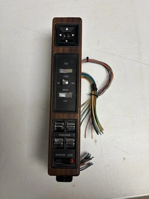 1991 Oldsmobile Ninety Eight 98 Drivers Side Master Switch Used and Tested OEM - Image 1 of 4