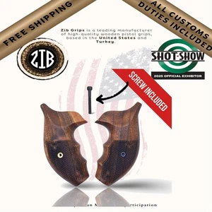 Zib Griffe Walnuss Serie Pistolengriffe für Smithwesson J Rahmen - Bild 1 von 14