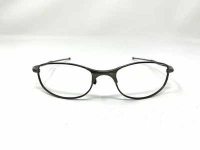 RARE OAKLEY TIGHTROPE SUNGLASSES Pewter Frames Only With Scratches OO4040-02 - Image 1 of 4