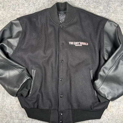 Chaqueta Promocional Película Parque Jurásico El Mundo Perdido De Colección Para Hombre Talla L Letterman Foto 1 de 4