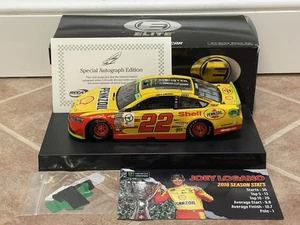 2018 Joey Logano Shell Fusion NASCAR Champion SIGNED HANDSIGNIERT COA ELITE 1/24 - Bild 1 von 24