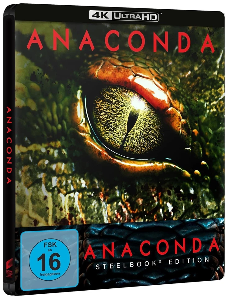 Anaconda (4K UHD Steelbook) NEU & OVP - VORBESTELL