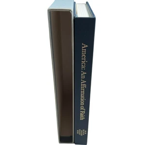 America An Affirmation of Faith Westvaco 1984 Slipcase Limited Edition Book - Picture 1 of 16