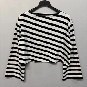 Maeve by Anthropologie Boatneck Bell-Sleeve Knit Top Blouse Size Medium D051 -28 - Picture 1 of 16