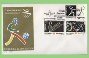Spain 1992 Olympics Barcelona set (3rd series) First Day Cover - Picture 1 of 1