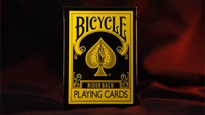 Bicycle Reverse (Yellow) Playing Cards - Picture 1 of 6