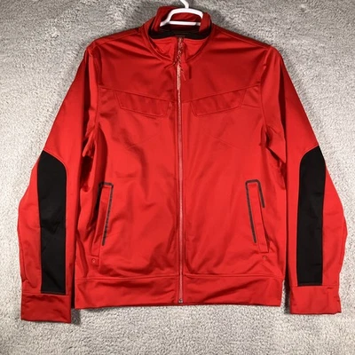 Chaqueta de bombardero Ferrari x Puma para hombre grande roja carreras moto caballo rampante escudo Foto 1 de 4
