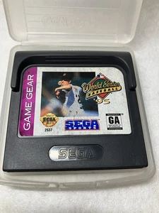 Serie Mundial de Béisbol '95 (Sega Game Gear) - Solo carro - Probado - Limpio - Imagen 1 de 3