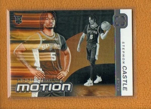 Stephon Castle 2024-25 Panini PhotoGenic Basketball Rookies in Motion RC #3 - Picture 1 of 2