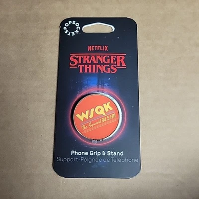 NEW Limited Edition Stranger Things PopSocket WSQK The Squawk 94.5 FM - Netflix - Image 1 of 3