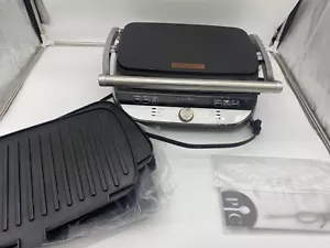 The Pampered Chef Deluxe Electric Grill & Griddle - Picture 1 of 17