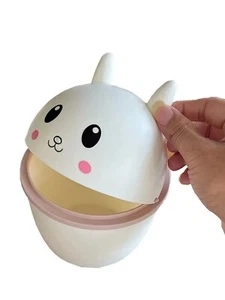 Bunny Storage bin Rubbish For Desktop, Office, Kids Bedroom  - Picture 1 of 4