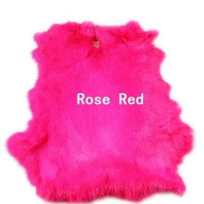 Bolso de Disfraz de Tela de Piel de Conejo Bufanda Accesorios Artesanía Esponjoso Suave Cálido Acogedor Foto 1 de 4