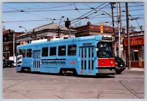 TTC Streetcar #4111 Koodo Mobile Wrap, Queen St W at King Toronto Fuji 4x6 Print - Foto 1 di 2