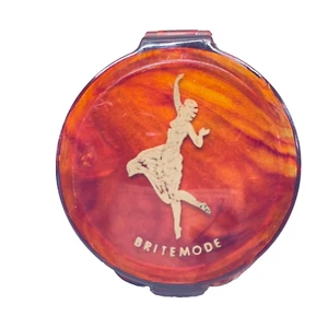 Vintage Britemode 50er Jahre Lucite Compact - Bild 1 von 5