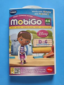 VTECH MOBIGO DISNEY DOC MCSTUFFINS TOUCH LEARNING SYSTEM GAME CARTRIDGE AGE 4-6 - Picture 1 of 6