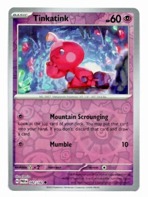 Tinkatink 082/182 Sv04: Paradox Rift Reverse Holo - Image 1 of 2