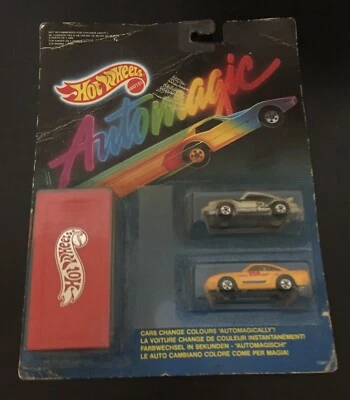 Automagic Hot Wheels Nuova Porsche 911 Turbo Porsche 959 Scatola Come Foto 1987 - Immagine 1 di 4