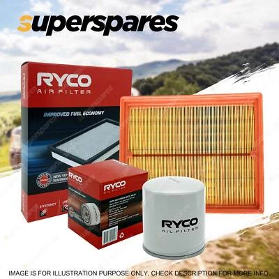 Ryco Oil Air Filter for Kia Rio BC 4cyl 1.5L Petrol A5D 01/2003-2005 - image 1 of 2