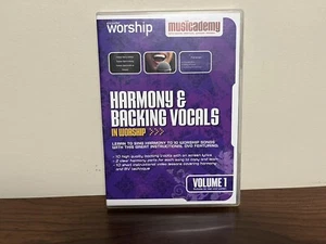 HARMONY & BACKING VOCALS IN WORSHIP DVD Volume 1 BY musicacademy - Picture 1 of 5