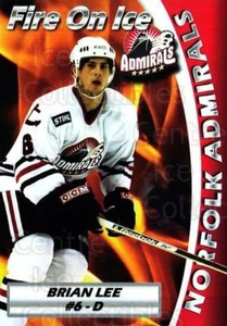 2005-06 Norfolk Admirals #4 Brian Lee - Picture 1 of 1