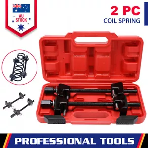2X Heavy Duty Coil Spring Compressor Clamp Auto Car Truck Shocker Struts Replace - Picture 1 of 12
