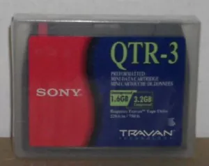 Sony Travan 3,2 GB QTR-3 Cassette MINI CARTUCHO DE DATOS Streamer Banda de datos - Imagen 1 de 1