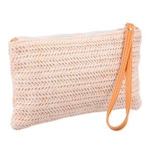 Straw Handbags Beach Straw Bag Rattan Clutch Bag Phone Bag Small Straw Bag - Picture 1 of 12