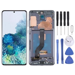 For Samsung Galaxy S20+SM-G985/986 OLED LCD Screen Digitizer Full Assembly Frame - Picture 1 of 21