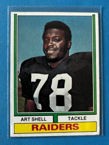 1974 Art Shell Topps #272 Oakland Raiders HOF EX J33 - Picture 1 of 2