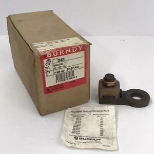(1) Burndy QDA31 Copper Terminal Lug, 1 Conductor, 250-350Kcmil 5/8” Stud~NEW~ - Picture 1 of 6