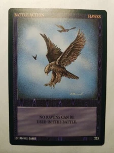 Wyvern Hawks Battle Action Rare #235 Limited Edition Card Ccg - Picture 1 of 2