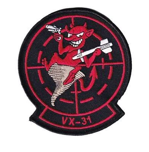 "Parche VX-31 Dust Devils - con gancho y bucle, 4" - Imagen 1 de 2