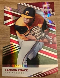 DODGERS: 2020 Panini Elite Extra Edition Red Aspirations #60 Landon Knack #/35 - Picture 1 of 1