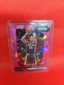 2018-19 Panini Prizm Reggie Miller Pink Cracked Ice Indiana Pacers Card #55 - Picture 1 of 2