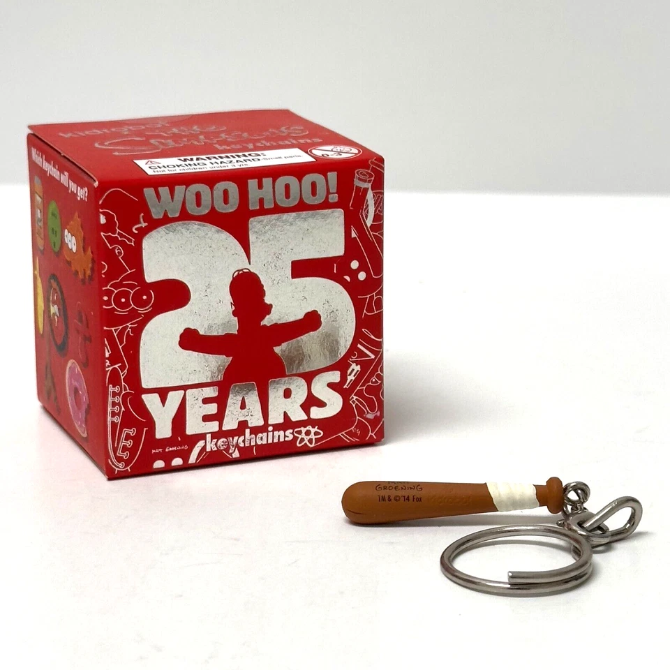 Homer's Bat - Llavero 25 Aniversario de Los Simpson por Kidrobot Foto 1 de 1