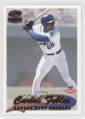 1999 Pacific Paramount Copper Chicago SportsFest Embossing Carlos Febles #110 - Image 1 of 2