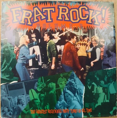 FRAT ROCK Vol. 3 Beach Boys Standells The Kingsmen RHINO RNLP 70184 vinyl LP M- - Image 1 of 4