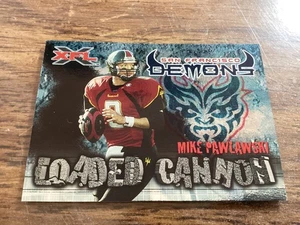 2001 Topps XFL Loaded Cannon Mike Pawlawski San Francisco Demons #6 - Bild 1 von 2
