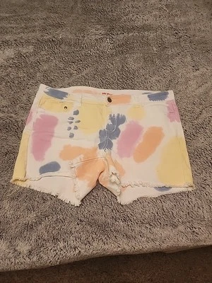 Hot Kiss Tye Dye Shorts 16 XL  - Image 1 of 4
