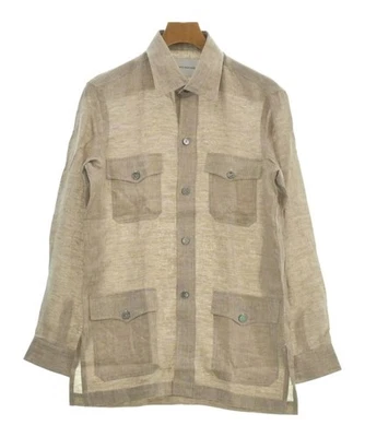 Camisas informales Mario Muscariello marrón S 2200567987938 Foto 1 de 4