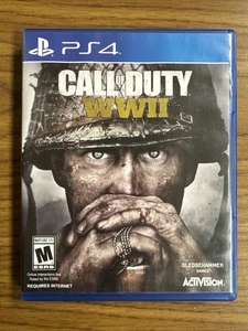 Call of Duty WWII World War 2 II (Sony Playstation 4, 2017) PS4 - Picture 1 of 7